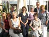 Left to Right: Shirley, Jennifer, Ian, Carol, Ruth, Pam, Miss Hardcastle, Nigel, Jo. Click to enlarge