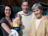 Sarah & Jacob with Pop-pop & G.Nanny - click to enlarge